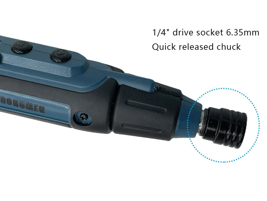 SHENHAOXU Cordless Electric Screwdriver Rechargeable Battery Operated ScrewDriver Drill Tool Set LED Bidirectional Switch Repair