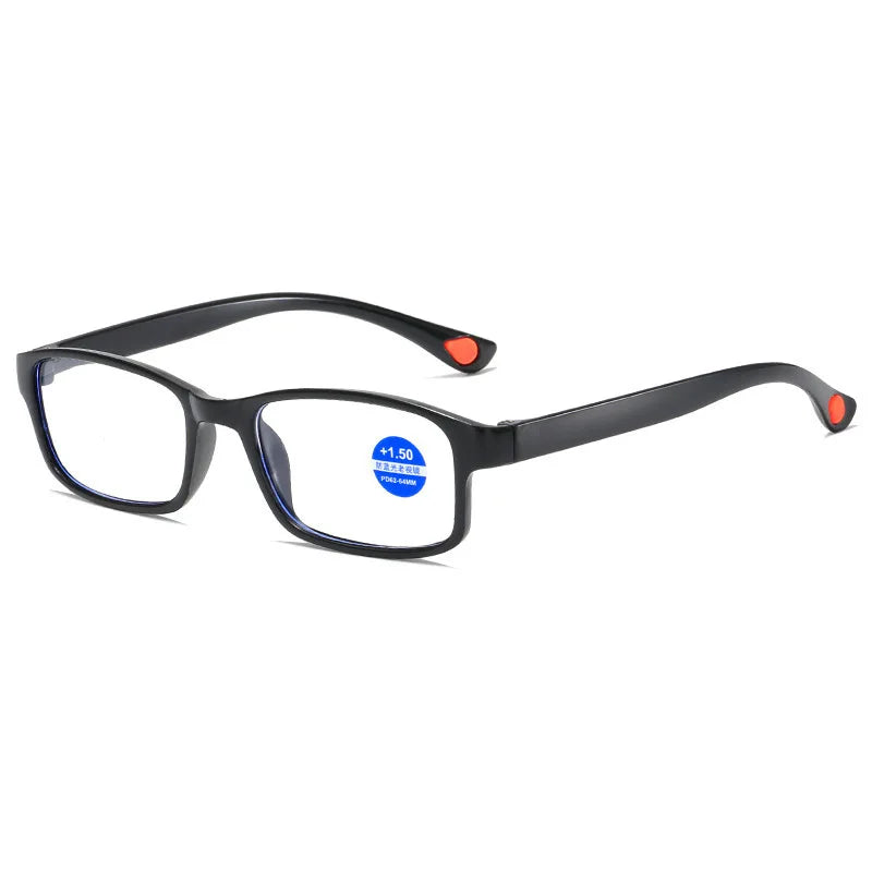 Intelligent Zoom Anti-blue Light Reading Glasses Frameless Cutting Edge Presbyopic Glasses Men and Women Presbyopic Glasses