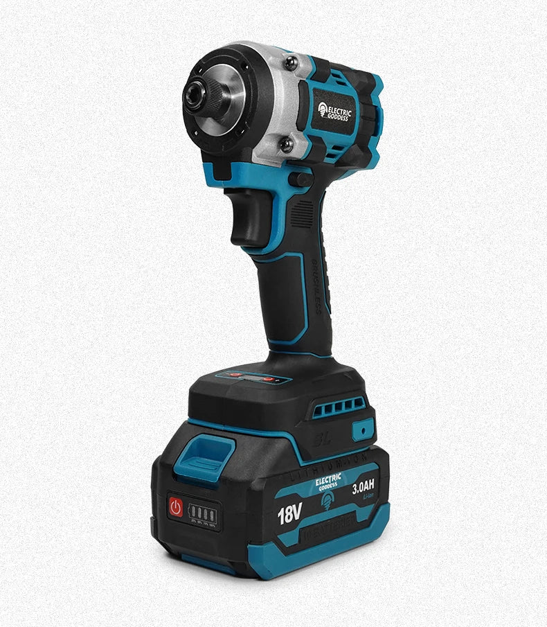 230NM Brushless Electric Screwdriver Multi-function Lithium Drill Cordless Driver Battery Set For Makita 18V Battery Pin