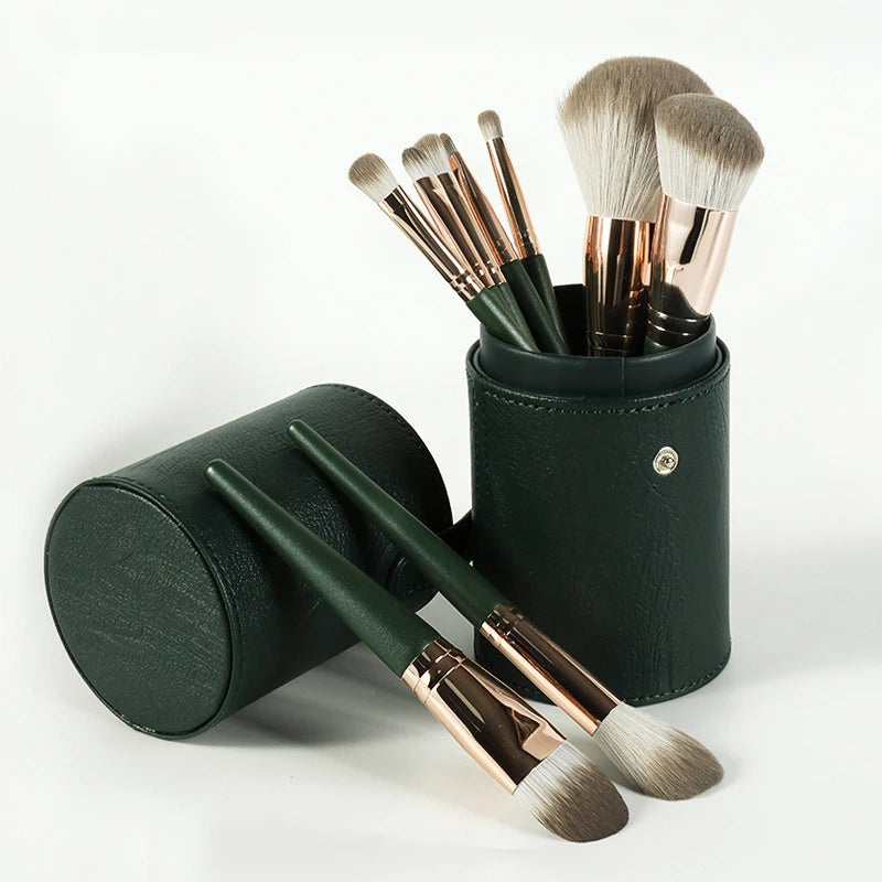 KLINA 14Pcs Makeup Brushes Soft Makeup Tools Cosmetic Powder Eye Shadow Foundation Blush Blending Detail Eyebrow Lip Beauty