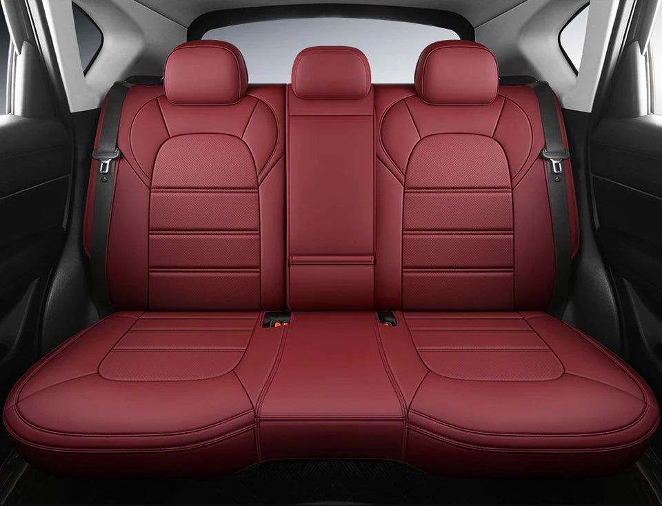 Custom Car Seat Cover For Mazda 3 Bk Bl Cx4 Cx7 6 Cx3 Cx30 Cx5 Atenza Luxury Leather Man Woman Gifts Auto Interior Accessories