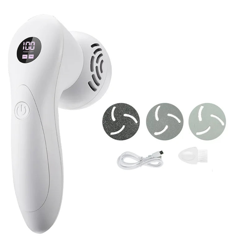 Electric Foot File Callus Remover Machine Pedicure Device Foot Clean Feet For Heel Hard Cracked Dead Skin Foot Grinder Care Tool