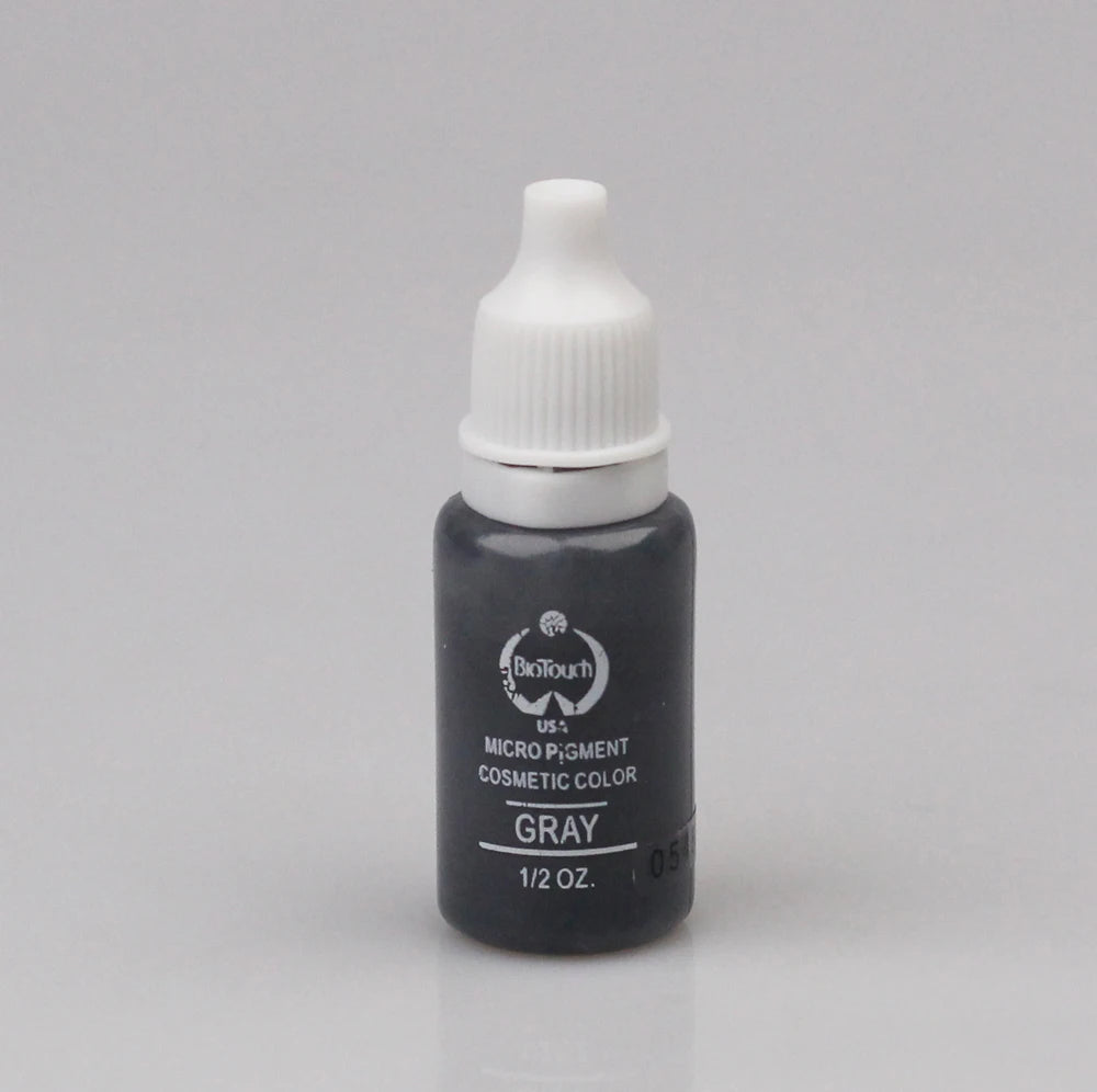 1Pcs Tattoo Ink Pigment Kit Permanent Makeup Micropigment for Eyebrow Eyeliner Lip Art Brown Black Chocolate Dark Red
