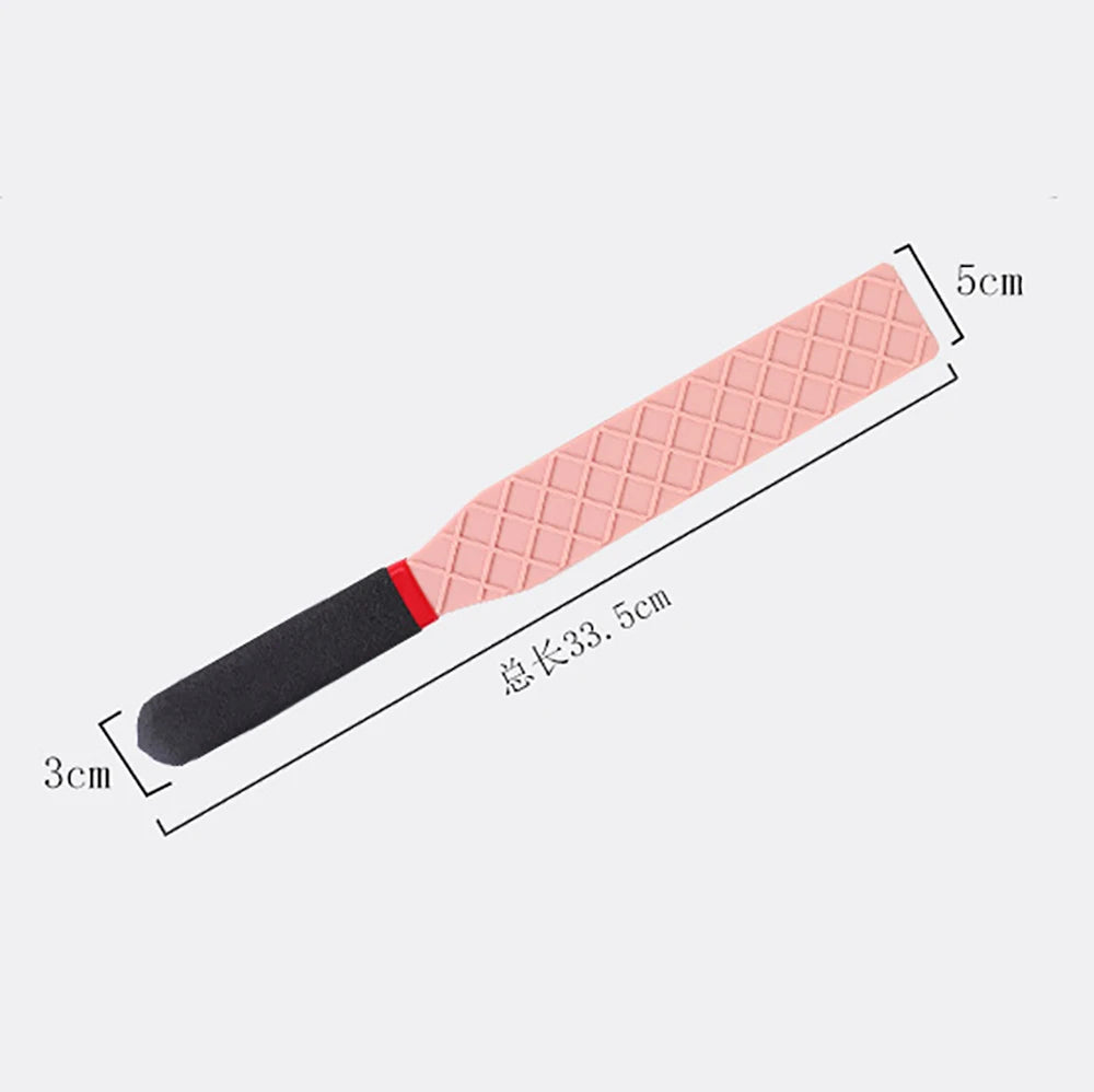 33.5CM Silicone Equestrian HorseWhip - Riding Crop Flogger Spanking Paddle Whip fo Horse