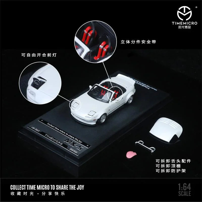 Time Micro 1:64 MX5 limited999 Diecast Collector's Vehicle Model Car