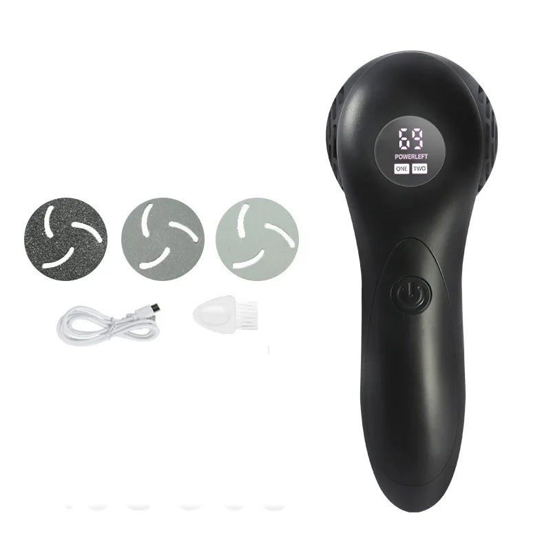 Electric Foot File Callus Remover Machine Pedicure Device Foot Clean Feet For Heel Hard Cracked Dead Skin Foot Grinder Care Tool