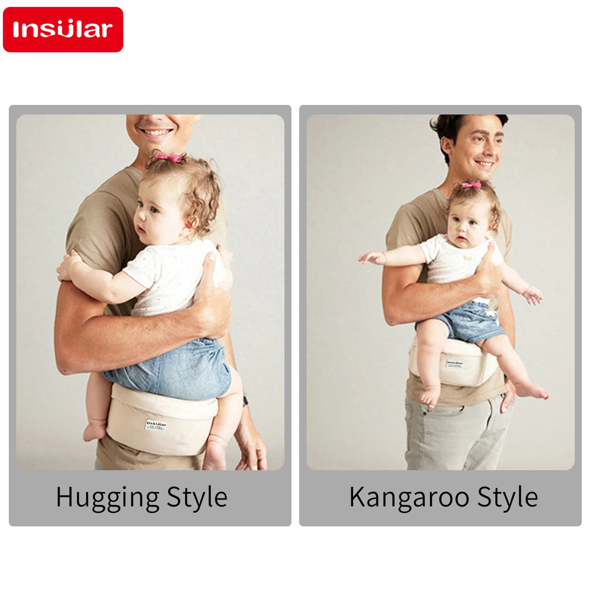 Baby Carrier Waist Stool Walkers Baby Sling Hold Waist Belt Backpack Hipseat Belt Kids Adjustable Front Carry Infant Hip Seat