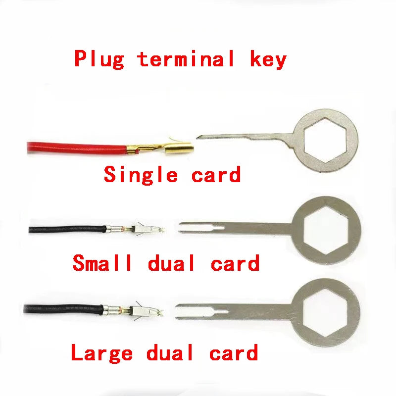 3/11/18/38pcs Car Terminal Removal Electrical Wiring Crimp Connector Pin Extractor Kit Car Electrical Repair Hand Tools