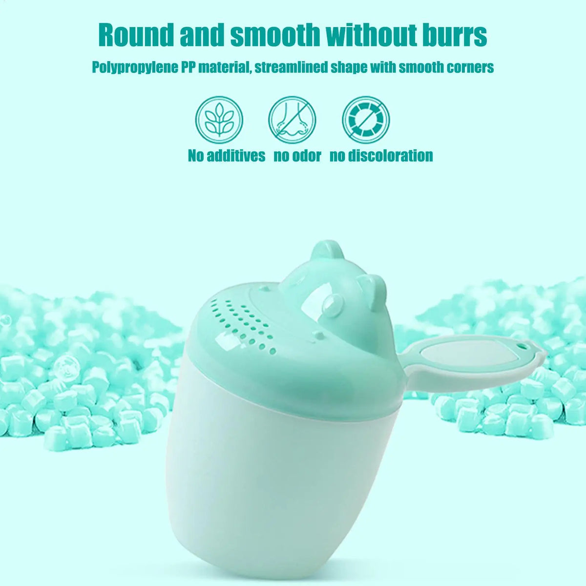 Baby Bath Caps Shampoo Rinser Kids Shampoo Rinse Cup Bath Shower Washing Head Children Bathing Baby Shower Spoons Kids Bath Tool