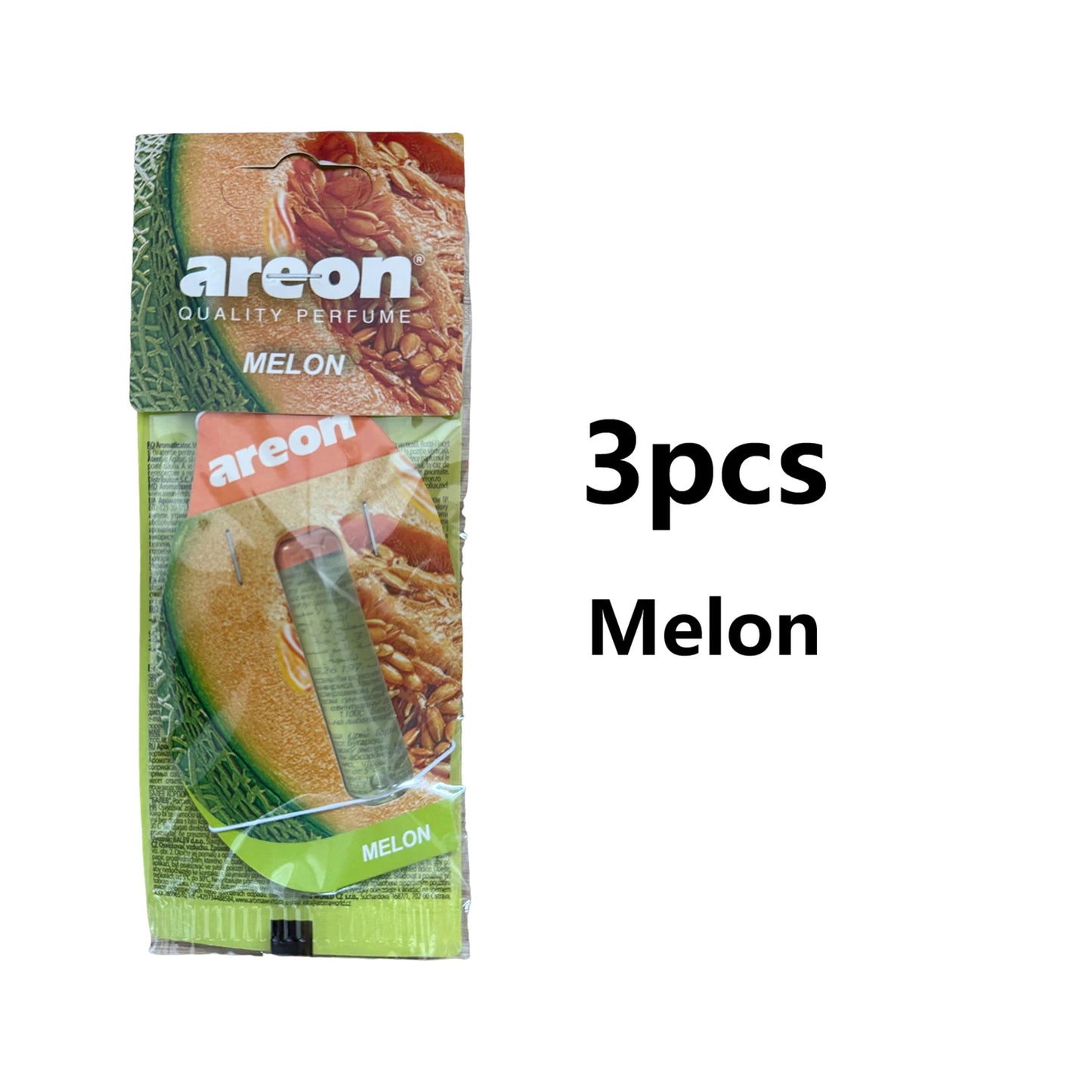 areon 3-18pcs Car Air Freshener Natural Tea Fragrance Vehicle-mounted Hanging Vanilla Scent Water Drop-shaped Car Interior