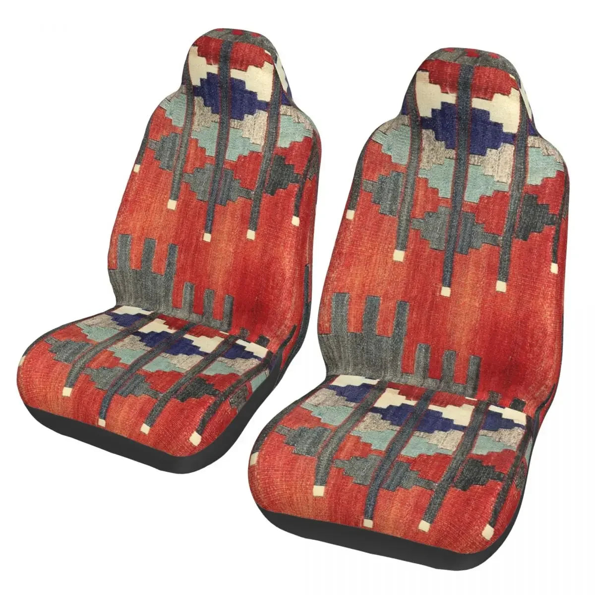 Boho Aztec Universal Car Seat Cover Four Seasons Women Ethnic Persian Tribal Car Seat Cushion Fabric Hunting