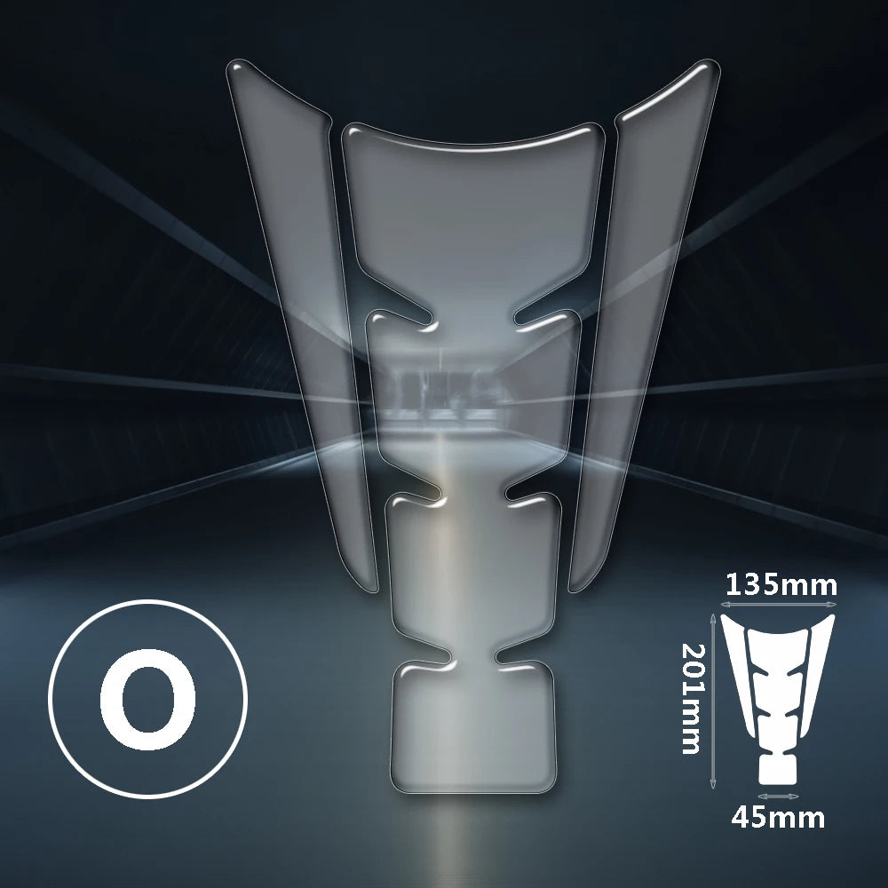 Transparent Motorcycle Tank Pad Protection Universal for Kawasaki Honda Yamaha Suzuki Aprilia Benelli Motorbike Stickers