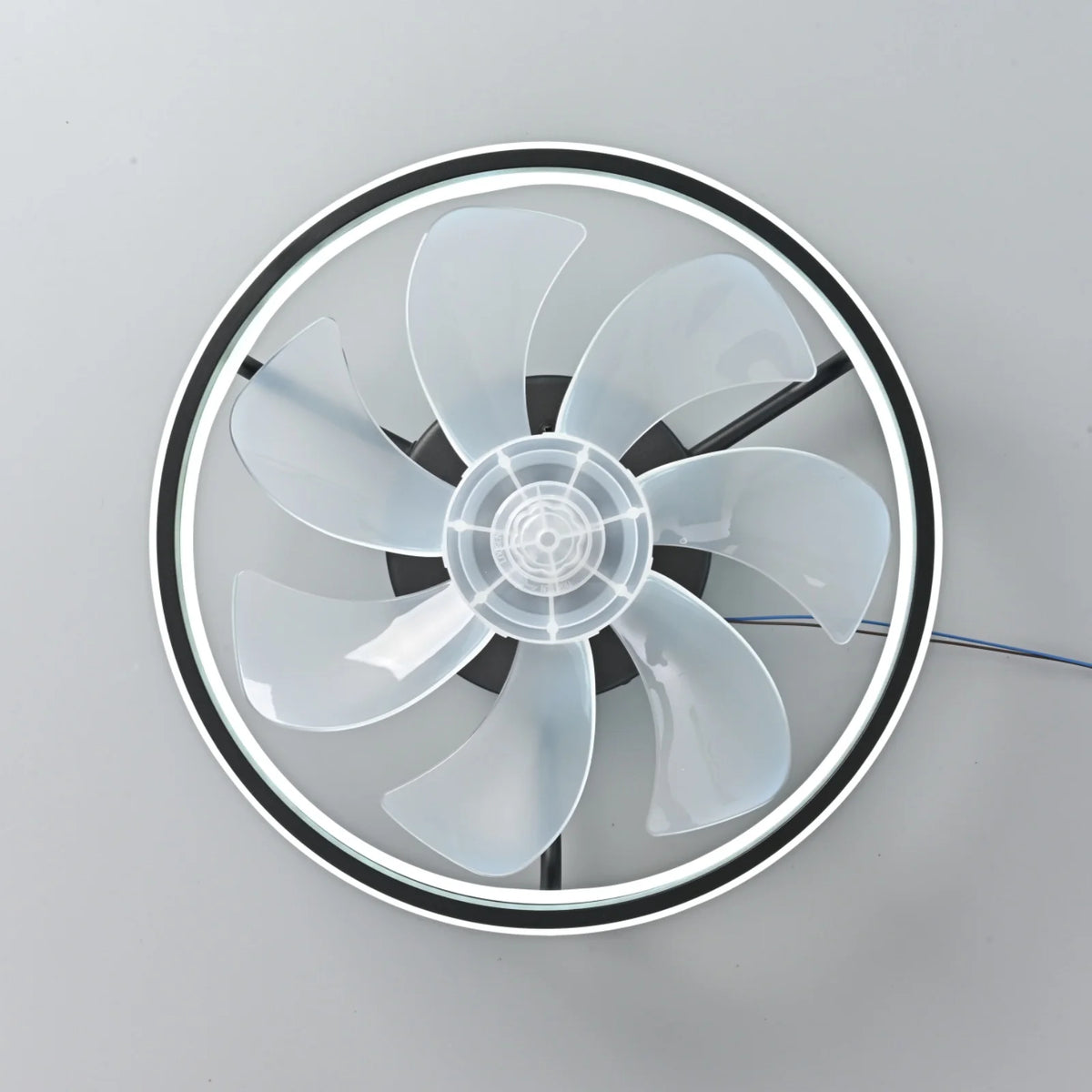 55W Ceiling Fan With Light, Ceiling LED Light Fan With Remote, Electric Fan With LED Lamp for Home Rooms Bedroom 34cm