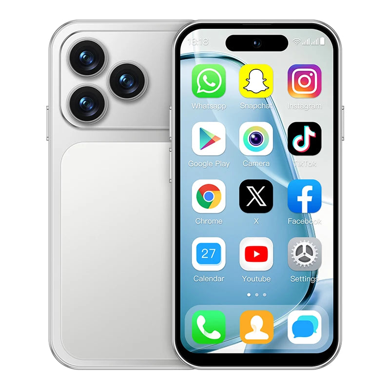 ONEMYTH 2026 new A18 Pro mini smartphone, 2GB RAM 16GB ROM, 4G network, 4.0-inch portable small Android phone
