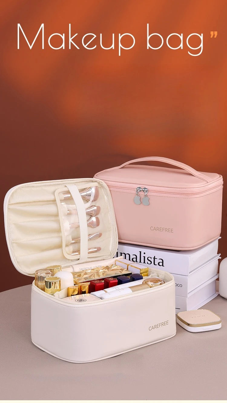 Multifunctional Cosmetic Bag Large Capacity Makeup Organizer Case For Women Travel Toiletry Storage Pouch Toilet storage bag