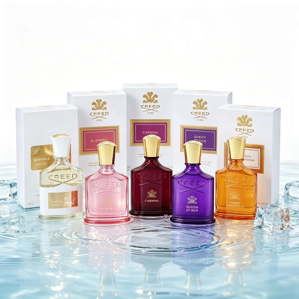 Classy Aromatic Fruity Floral Perfume Women's Spray Aventus For Her Carmina Queen Of Silk Eladaria Acqua Fiorentina.