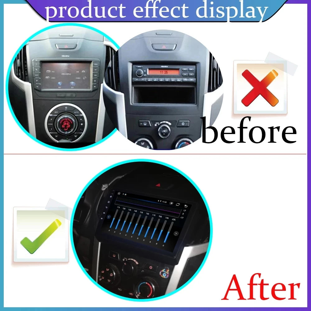 Android 15 Car Carplay Player For Chevrolet Holden S10 TRAILBLAZER COLORADO ISUZU DMAX GPS Radio Audio Multimedia Stereo BT Navi
