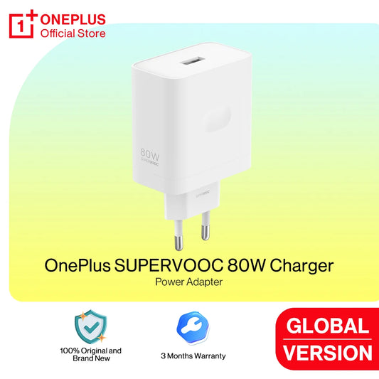 Original OnePlus SUPERVOOC 80W Charger Type-A Power Adapter for OnePlus Nord 15R 5 CE5 13R Pad 3 2