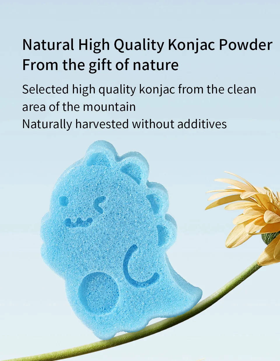 AIBEDILA Children's Bath Sponge Cute Baby Shower Sponge Cleanser Brush Soft Skin-friendly Bath Rubbing Kids Sponge Newborn