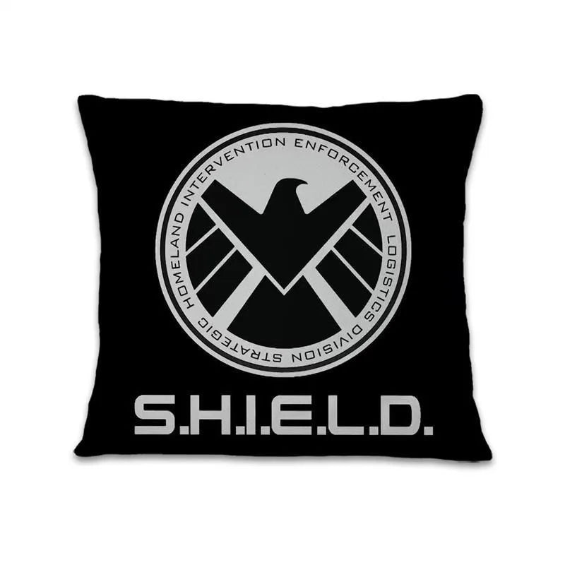 Spiderman cartoon pillowcase Iron Man Captain AmericaSuitable for sofa car bedroom decorative cushion cover pillow cover