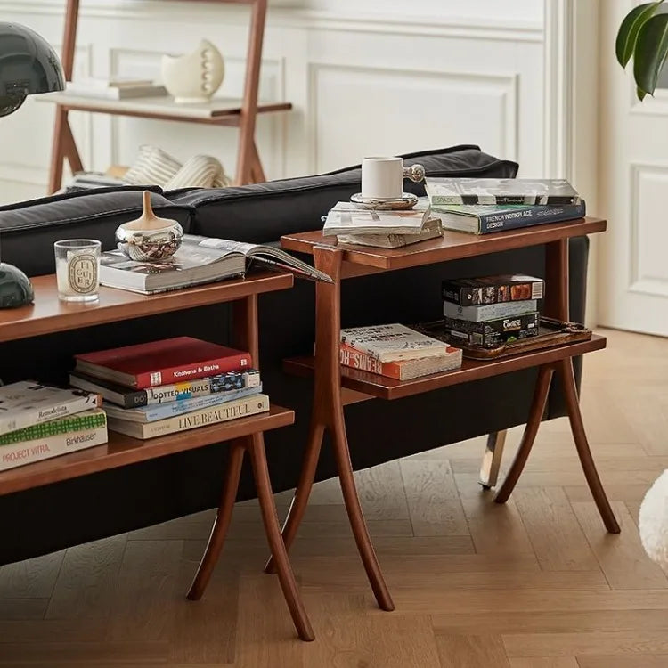 Wooden Table Modern Coffee Tables Portable Sofa Side Table Living Room Luxury Desk Multifunction Storage Furniture Decoration