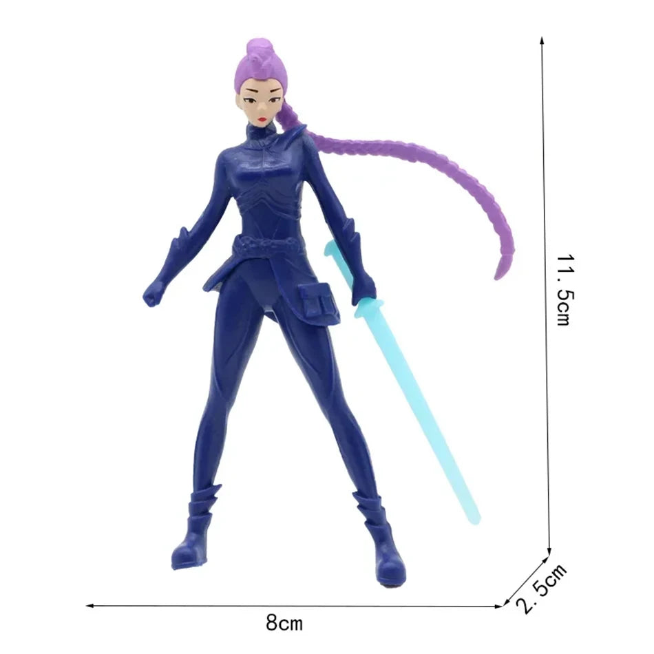 Anime Movie Blind Box K-POP Witch Hunt Super Idol Rumi Mira Zoey Demon Hunter Mini Figurine PVC Model Birthday Gift Blind Box