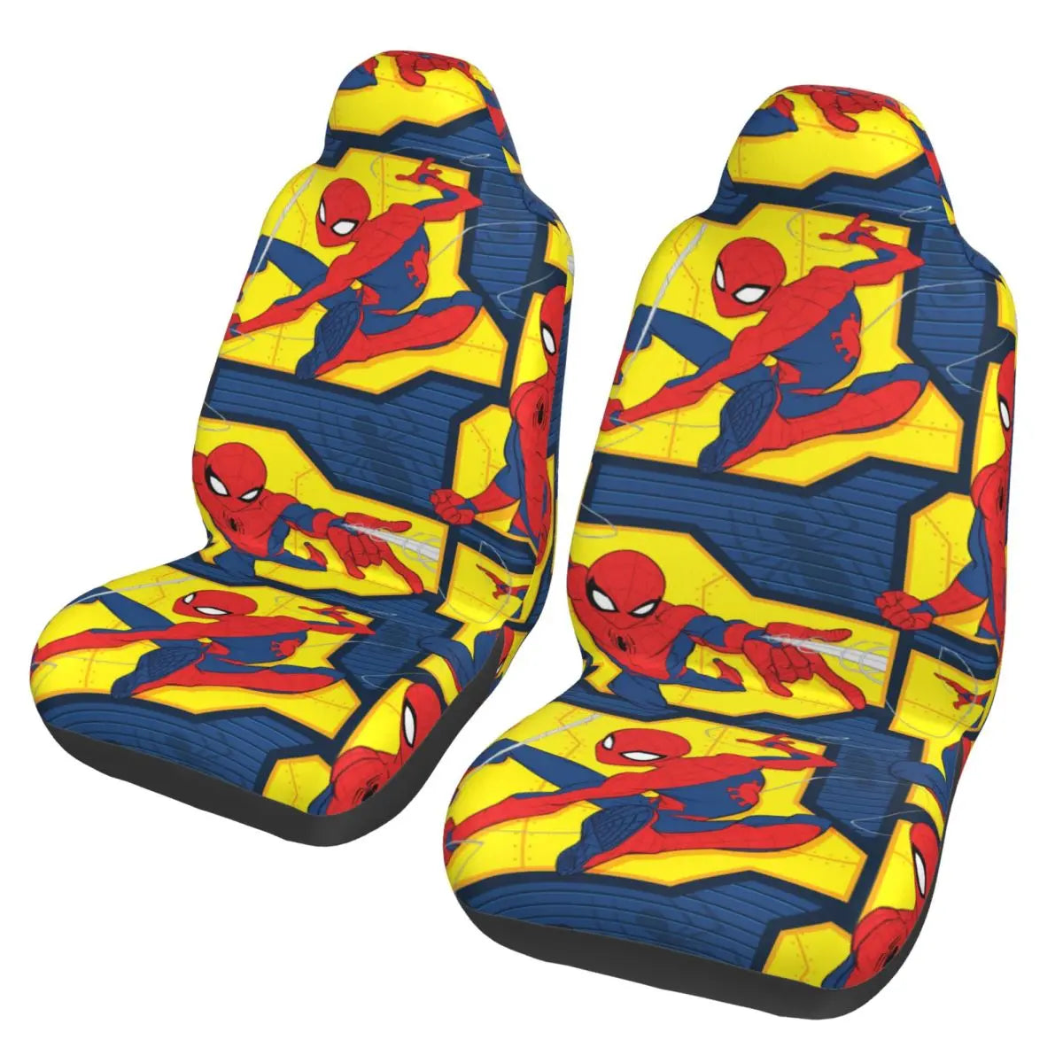 Spidey Spiderman Universal Car Seat Cover for most cars Suitable For All Kinds Models Superheros Seat Covers Polyester Fishing