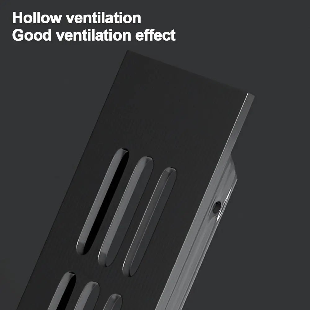 Aluminum Alloy Cabinet Breather Hole Cover Rectangle Breathable Mesh Wardrobe Air Vent Decor 30mm Wide Ventilator Grille Cover