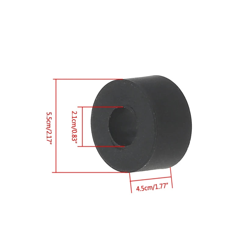 5pcs 5.5x2.1x4.5mm pinch roller for Sony Walkman WM-FX WM-EX WM-GX Belt Pulley Rubber Tape Recorder Cassette Deck