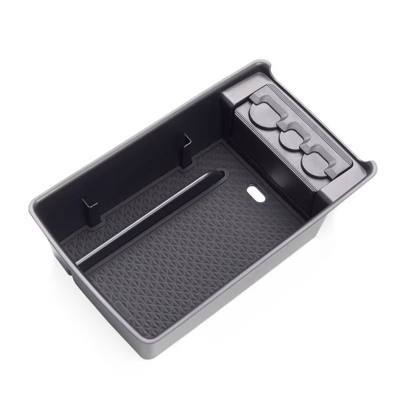 For Tayron 2019-2024 Armrest Box Storage Box ABS Car Storage Car Interior Decoration Supplies Accessories