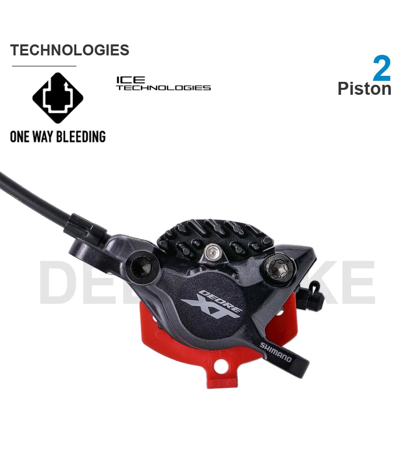 SHIMANO DEORE XT M8100 M8120 Hydraulic Disc Brake BL-M8100 Brake Lever  BR-M8100 BR-M8120 Brake Caliper Parts Original