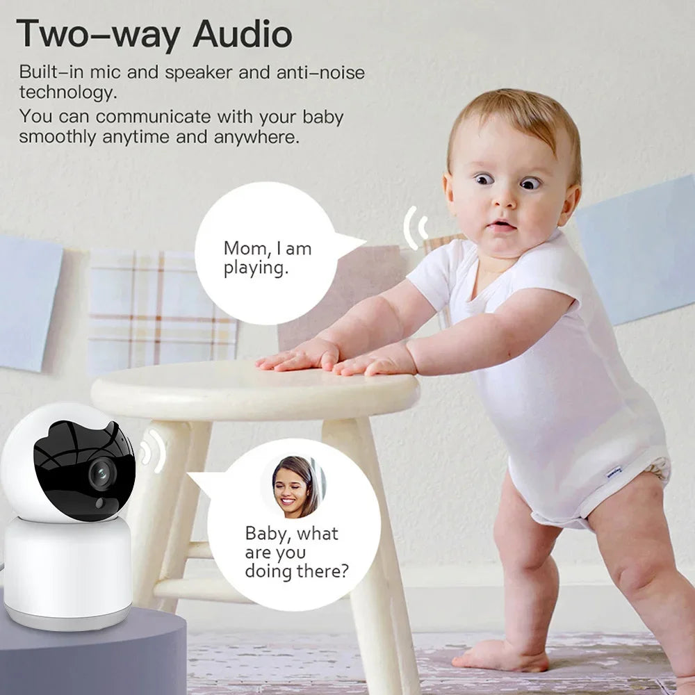 PEGATAH HD 1080P 3MP PTZ IP Camera Smart Home Baby Camera Tuya Wifi Cameras Two Way Audio Night Vision Wireless Indoor Camera