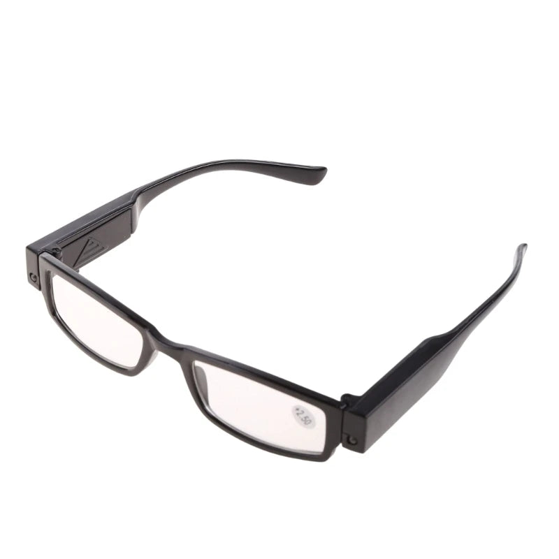 Multi Strength LED Reading Glasses Eyeglass Spectacle Diopter Magnifier Light UP New Drop Shipping