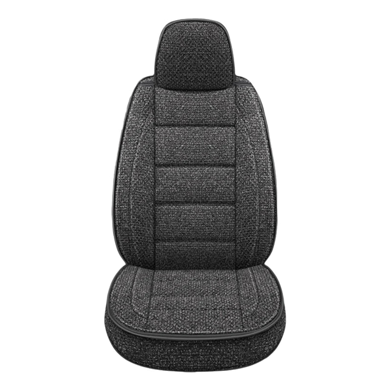 New Universal Car Seat Cover Linen Breathable Anti Slip All Inclusive Car Front Seat Cushion Men's Auto Interior Accessories2025