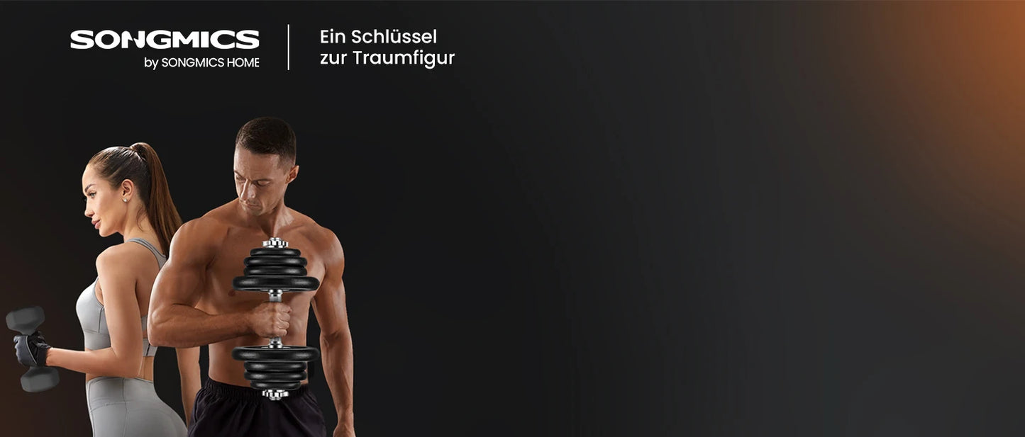 Dumbbells Set Dumbbells with Connecting Bar Hexagon Dumbbell Set 10kg 20kg 30kg Workout Fitness Training Weight Lifting