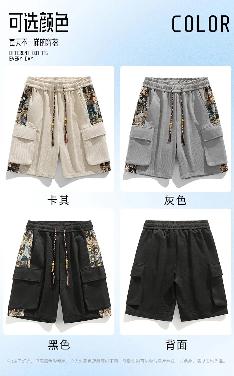 Plus Size 6XL 7XL 8XL Summer Casual Basketball Cargo Shorts Men Fitness Gym Joggers Sports Running Shorts Hommes Men Clothing