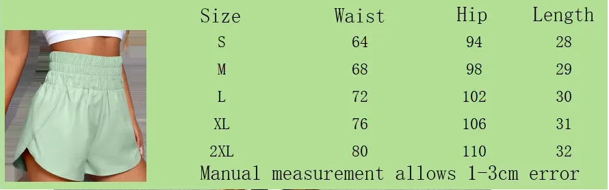 High Waisted Running Yoga Shorts for Women Quick Dry Light weight Liner High Split Athletic Gym Workout Shorts