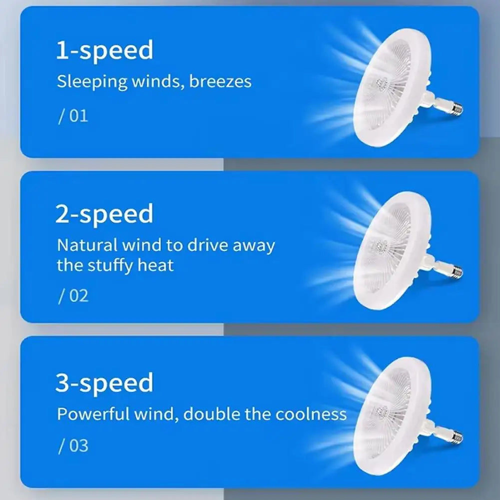 Smart Ceiling Fan Fans With Lights Remote Control Bedroom Decor Ventilator Lamp Air Invisible Blades Silent