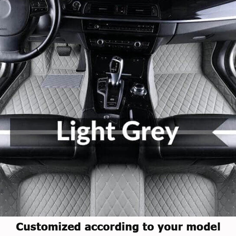 Car Floor Mats For VW Golf 4 MK4 1998 1999 2000 2001 2002 2003 car Accessories Leather Carpets Rugs Foot Pads