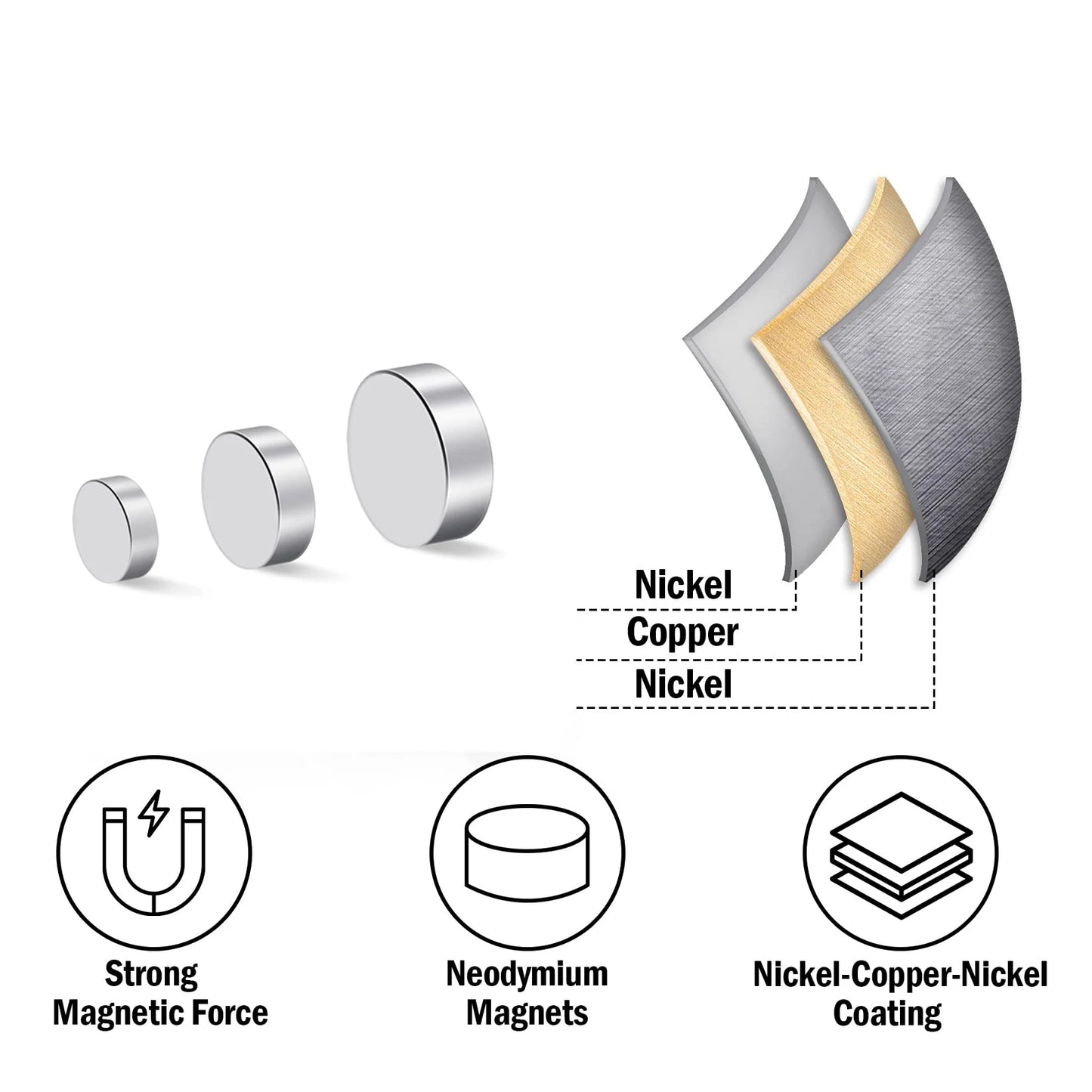 10-100Pcs 5x2 Neodymium Magnet 5x2mm N38 NdFeB Permanent Small Round Super Powerful Strong Magnetic Magnets Disc 5*2mm