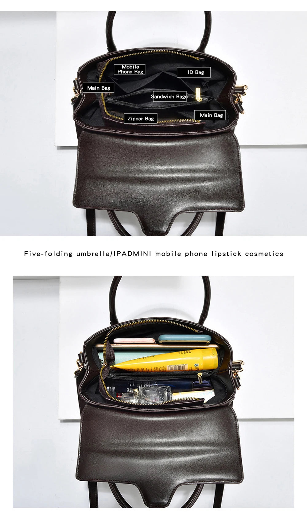 Fashion Luxury Design Shoulder Bag Womens Handbag New Trend Ladies Lady Tote Bags Print Pu Leather Shoulder Cross Bag For Woman