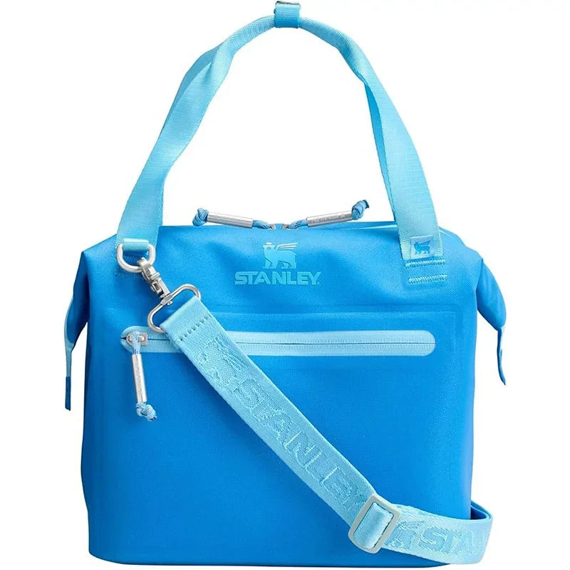 Mini Cooler Lunch Bag Waterproof Insulated Crossbody Bag Fits 40oz Tumbler For Outdoor Camping Picnic Work