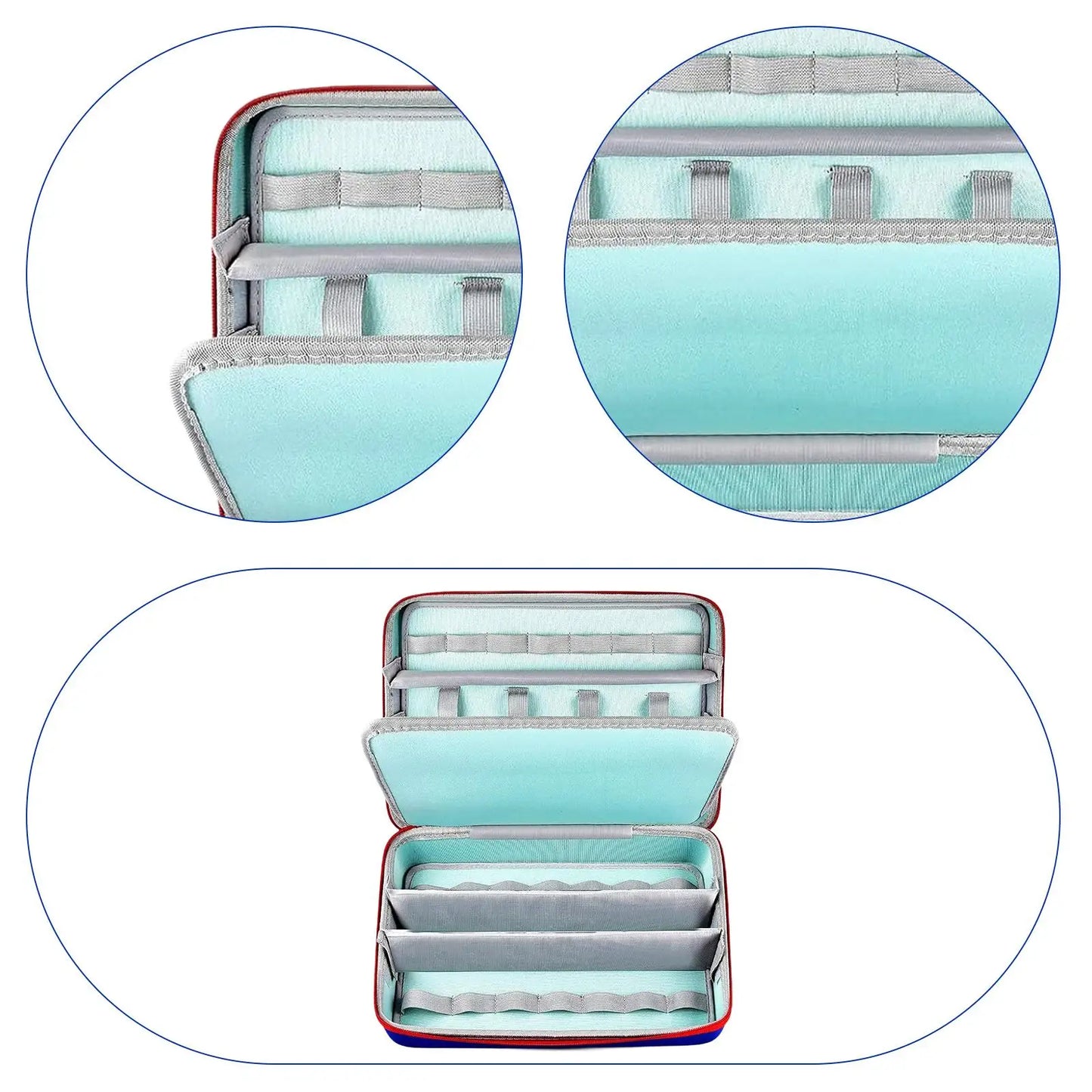 Toy Car Storage Case Compatible with Hot Wheels Cars Holds 36 Toy Cars Toy Car Organizer with Handle or Model Cars Small Dolls