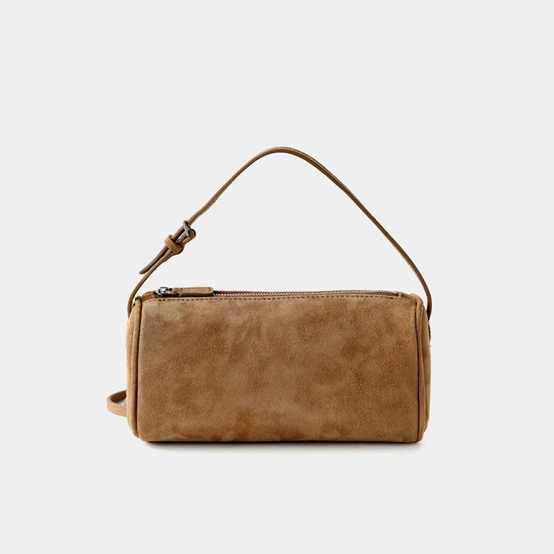 2026 Luxury Brand Design Handbags Lunch Bags Women Genuine Leather Elegant Underarm Bag Fashion Mini Small Shoulder Bags Ladies