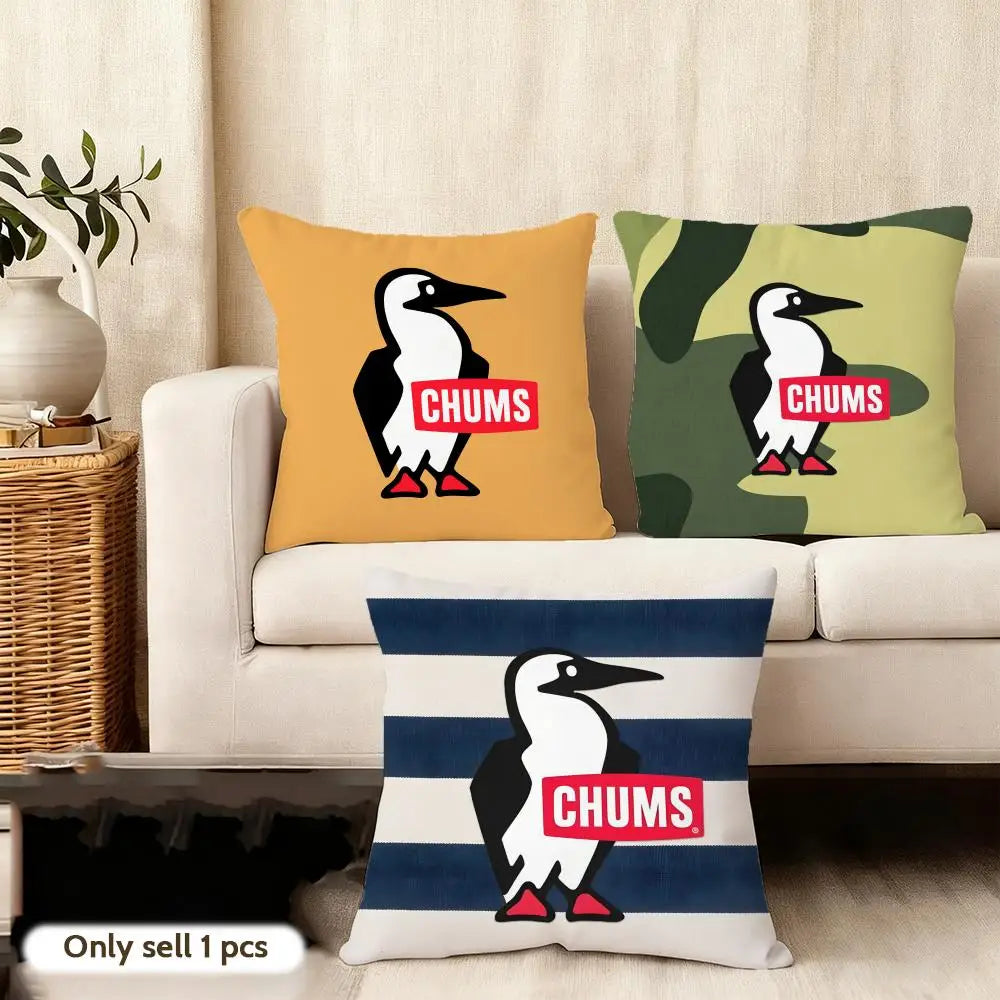 Fashion Art Design C-ChuMS Cushion Cover Soft Plush Double-Sided Printed Decorative Pillow Case Sofa All Seasons Home Decor Gift