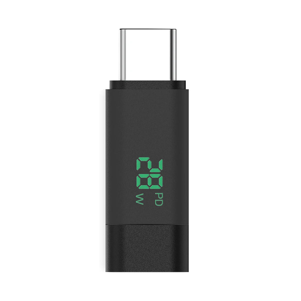 99W Power Digital Display Type C to Type C Adapter For USB to Type C Cable Type C to Type C Cable Fast Charging Cable Visible