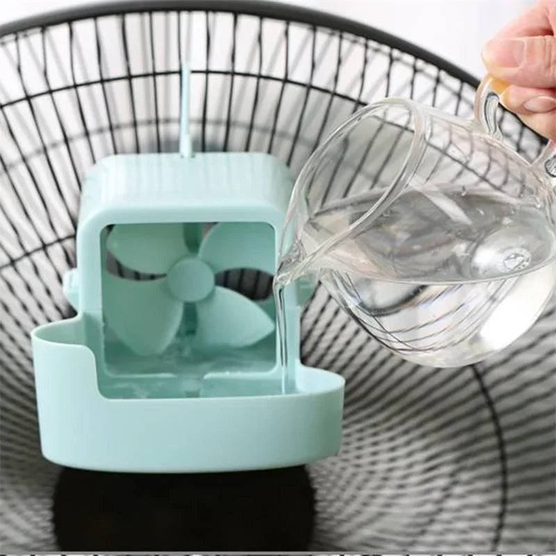 Household Cooling Box Cooler Tool for Summer Electric Fans, Portable Storage Accessory for Hanging Fans & Floor Fans