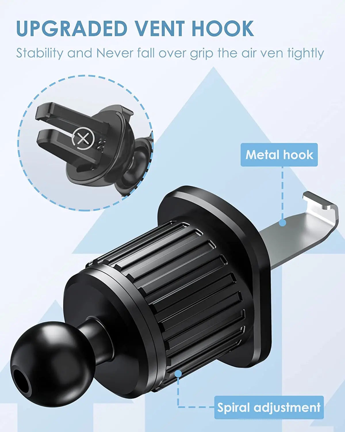 Universal Gravity Car Cell Phone Holder Mobile Phone Stand GPS Navigation Support Car Air Vent Mount Bracket For iPhone Realme