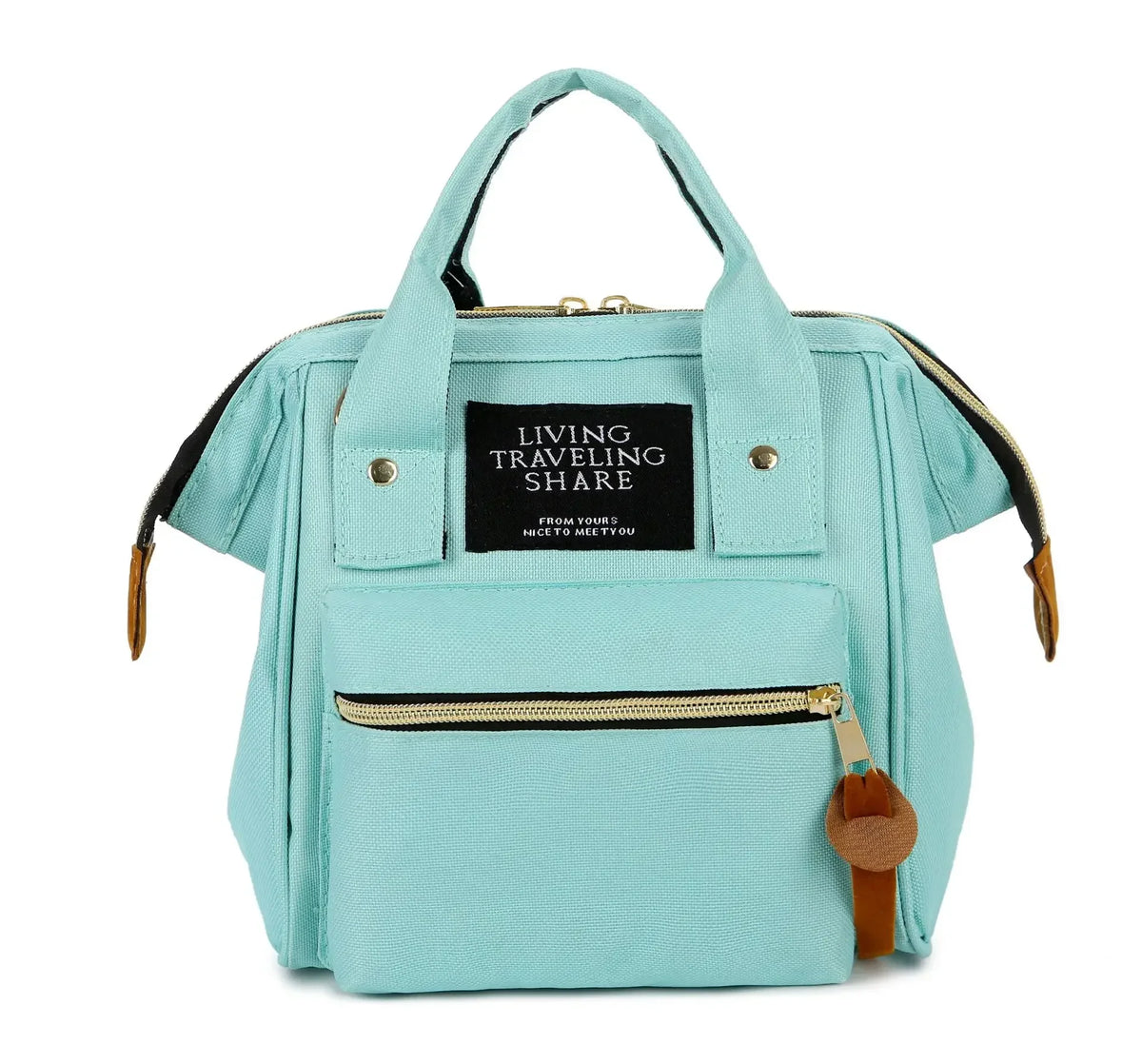 Small size mother and baby mother storage bag handbag travel backpack diaper bag baby stroller accessories