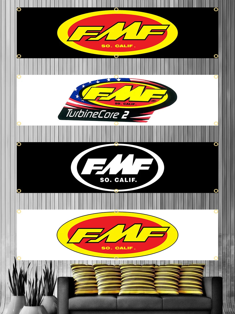 60X240cm FMFs Banner Flag Polyester Printed Garage or Outdoor Decoration Tapestry